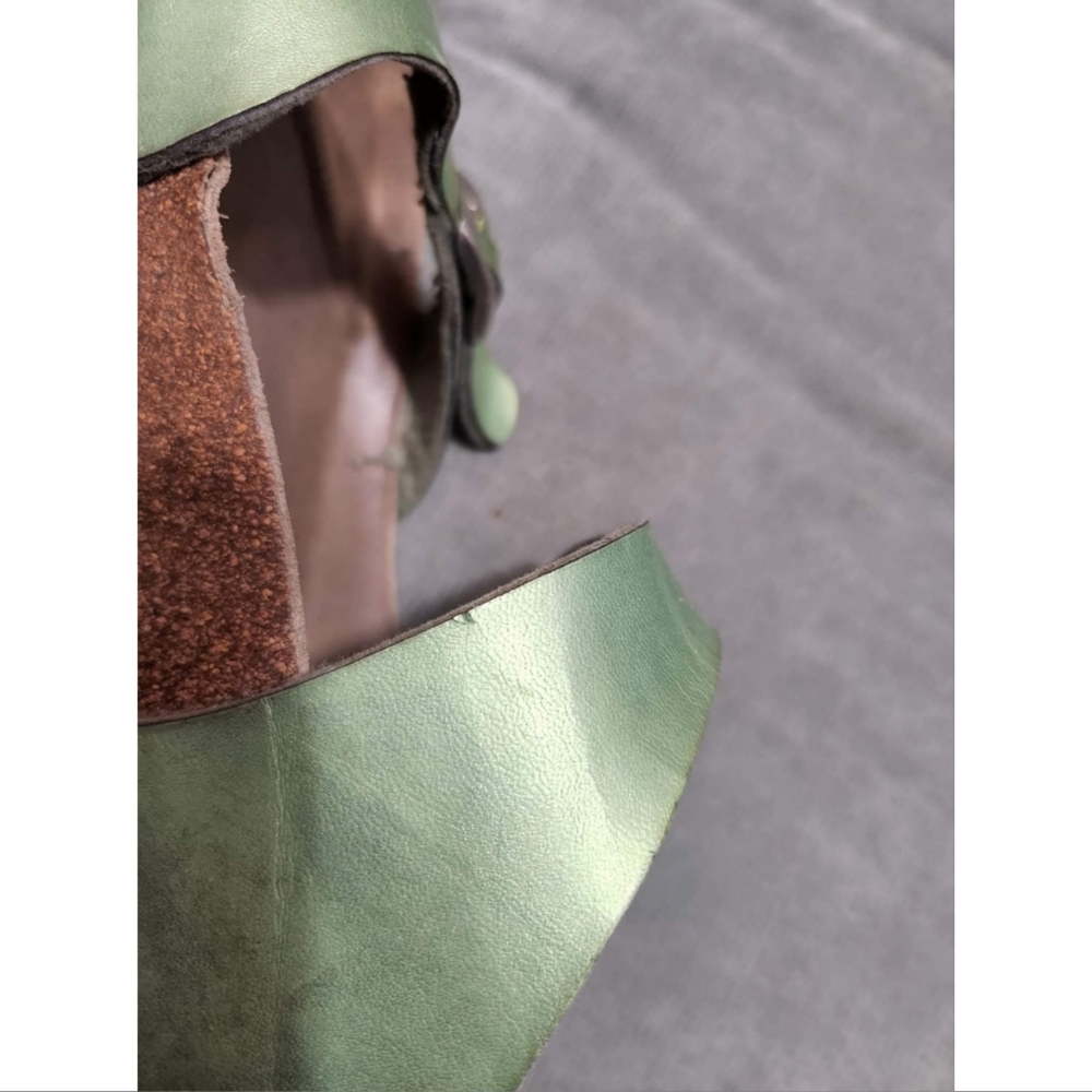 Birkenstock Betula Green Sydney Sandals - Picture 5 of 5